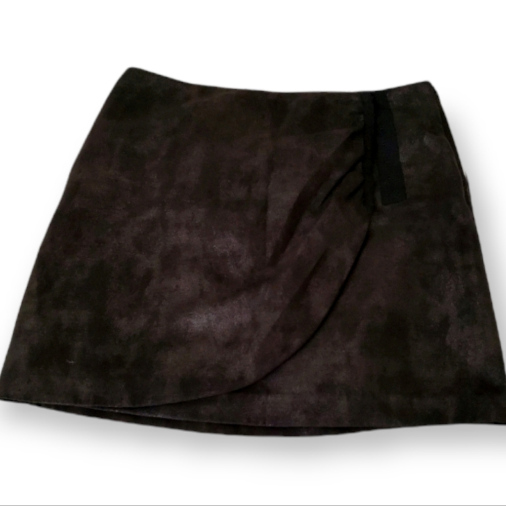DKNY Black Wrap style skirt